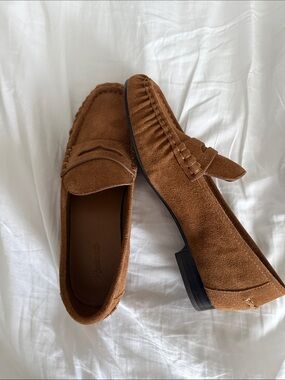 Madewell the Ashley ruched loafer